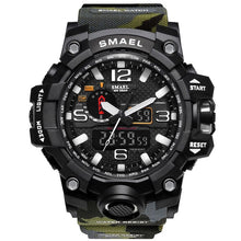 Load image into Gallery viewer, Men Military Watch 50m Waterproof Wristwatch