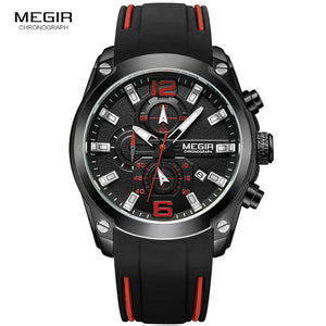Megir Men's Chronograph Analog Quartz Watch
