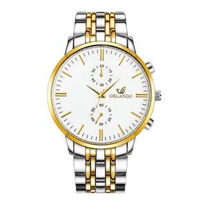 Men's Wrist Watches 2019 Luxury Brand Orlando Mens Quartz